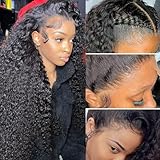 PRIMELACE Kinkycurly Wig Human Hair 13x6 Lace Front Wigs Human Hair 24 inch Kinky Curly 200 density Curly hd lace front wigs human hair Mongolian Kinky Curly Lace Front Wig Human Hair with Baby Hair