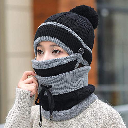 Chapeaux femme bonnet tricoté chaud le cadeau idéal pour affronter l'hiver