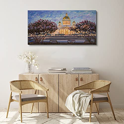 Tableau d'intérieur cathédrale 120x60cm : la solution pour agrandir votre pièce