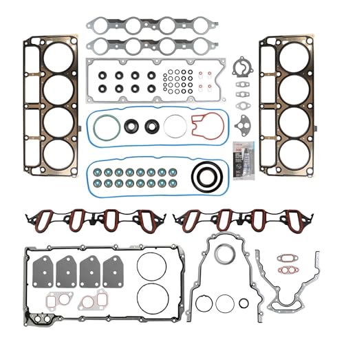 Image of KAC MLS Head Gasket Set Replacement for 02-11 Sierra Silverado 1500 /Suburban 1500 /Yukon /Express 2500 4.3L,02-06 Avalanche 1500 Engine Cylinder Head Gasket HS26191PT1,CS9284