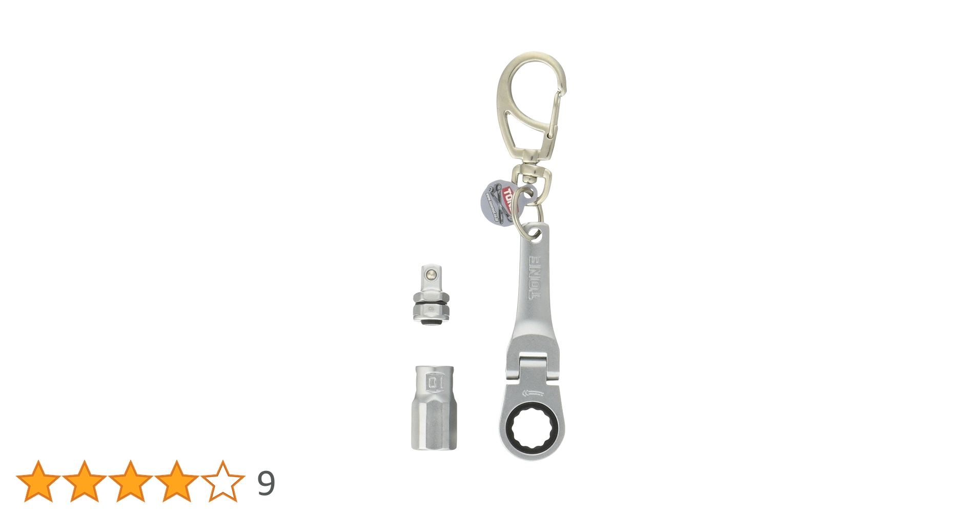 Amazon.co.jp: TONE ラチェットめがねキーホルダーセット G-043: 車