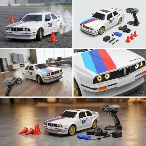 VYORICA 1:16 Scale RC Drift Car with Remote Control, 2.4GHz 4WD - Image 8