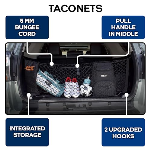 Image of Envelope Cargo Net for Toyota 4Runner w / 2nd Row - Fits 2010-2024