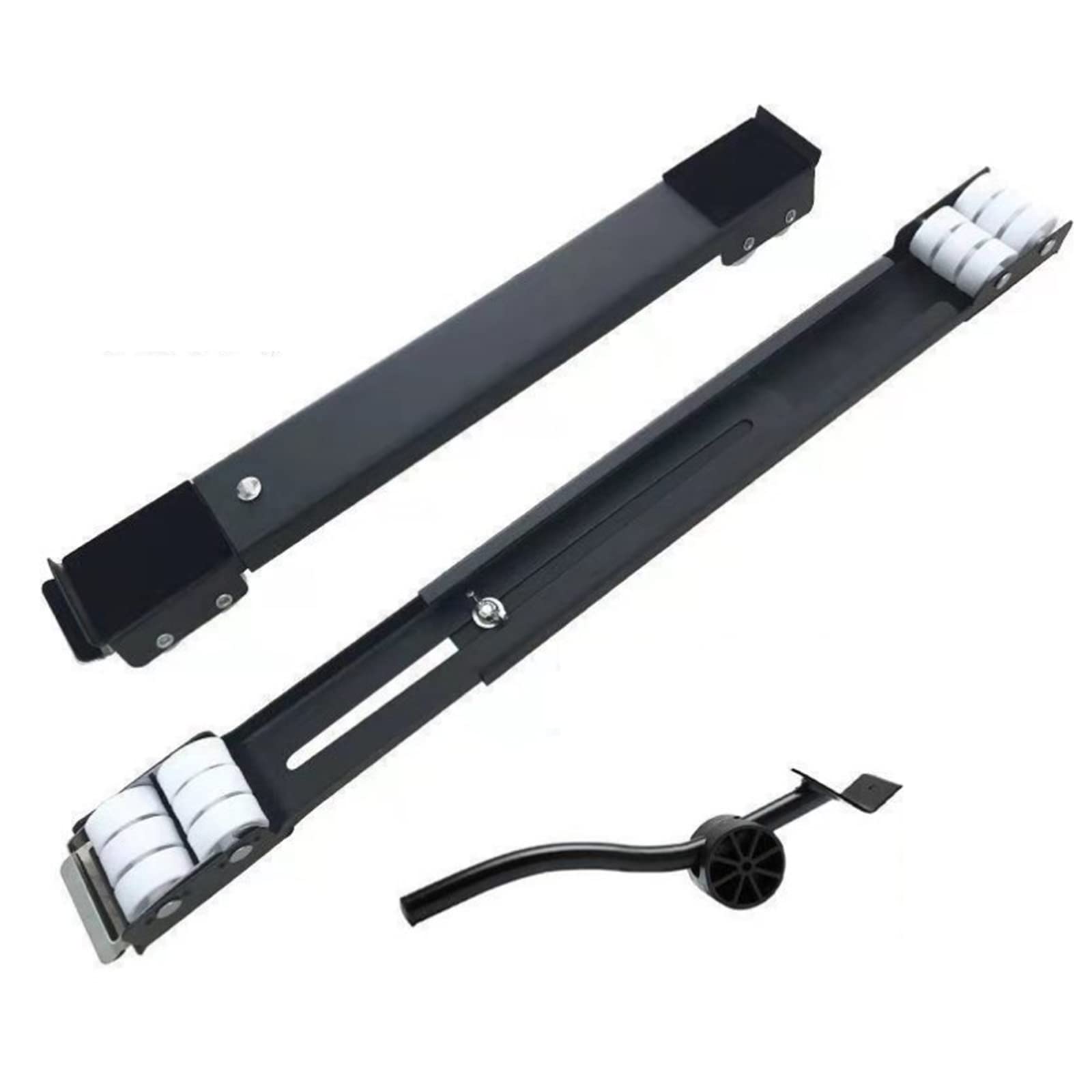 Base para Lavadora,Ajustable Soporte para Lavadora,Base para Lavadora Antivibracion,Soporte móvil portátil para Muebles de Alta Resistencia para Lavadora,Secadora,Negro,B