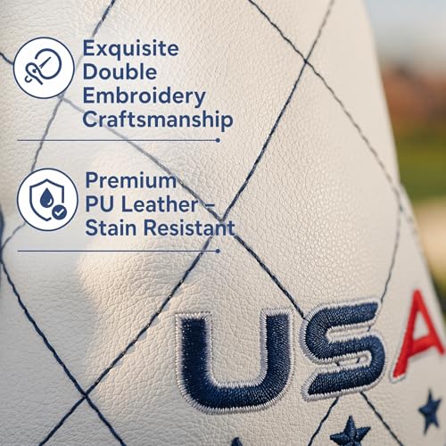 Sopkop USA Flag Embroidered Covers