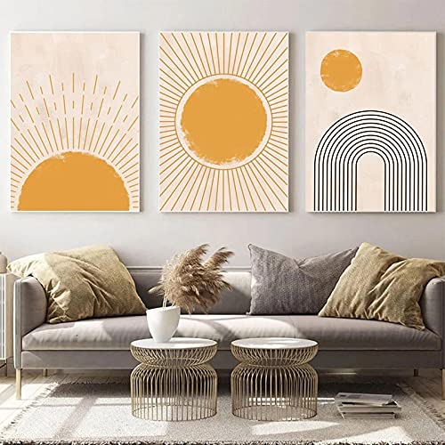 Tableaux sur toile terracotta de qualité supérieure pour une décoration murale épurée
