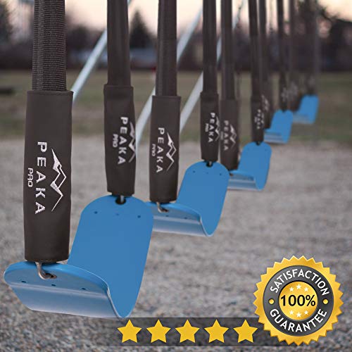 Peaka Pro SWING SEAT AND STRAPS SET Adjustable Tree Swing Straps Hanging Kit (From 4'3 Inch To 7'4") - Set Of 2 Tree Swing Strap Hanging - Extra Long Hammock Tree Straps thumb #8