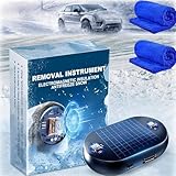 【Portable & Convenient】The intelligent and compact design allows this advanced electromagnetic anti-freeze device to be easily stored in the car, making full use of space to ensure that it is easily accessible when needed and always remains available.it effortlessly clears snow from your car window, making winter driving safer and more convenient.