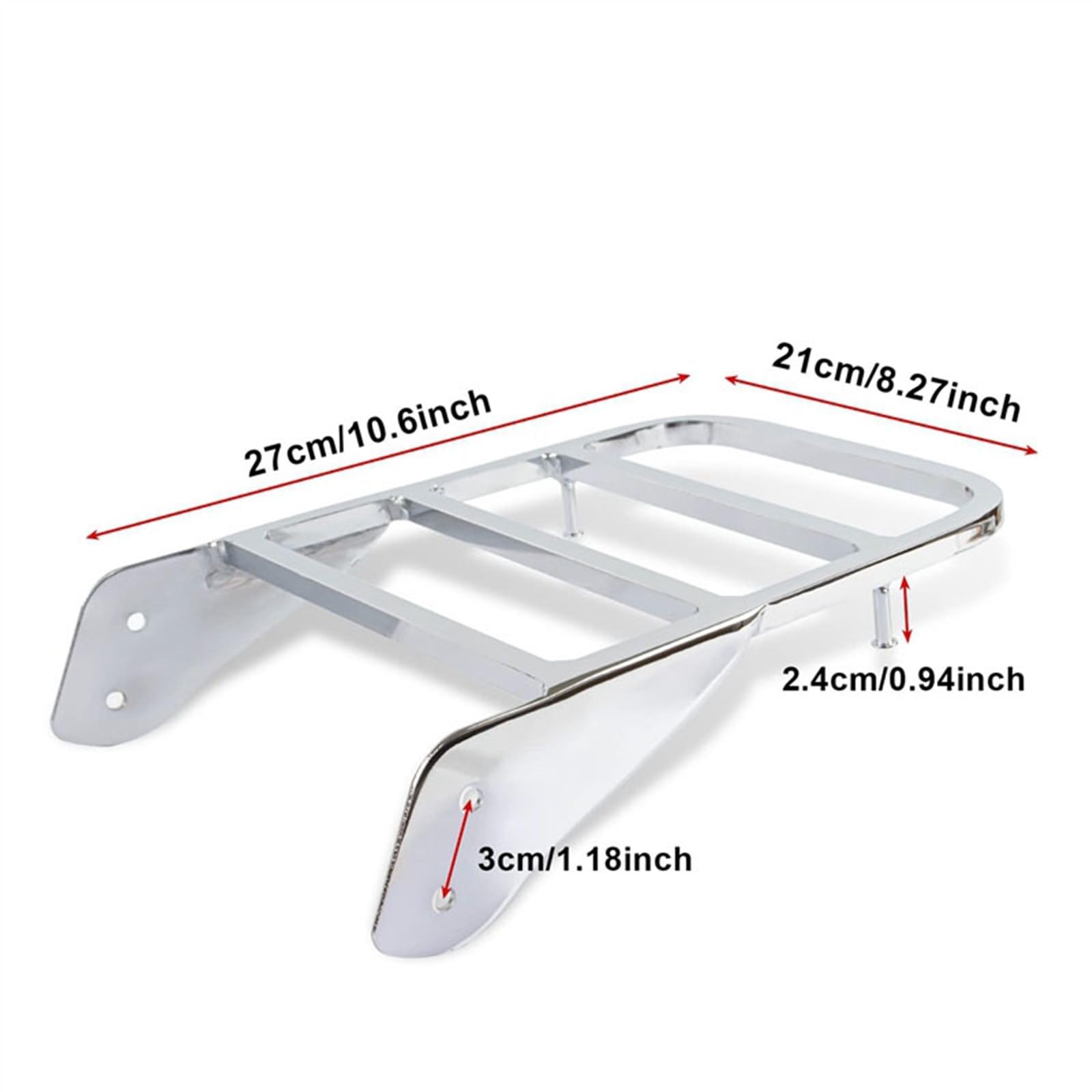 Motorrad-Gepäckträger Für Yamaha Dragstar 400 650 1997-2012 2013 2014 Für Dragstar XVS 1100 2000-2010 2011 Motorrad Gepäck Rack Fall Halterung Fracht Rack