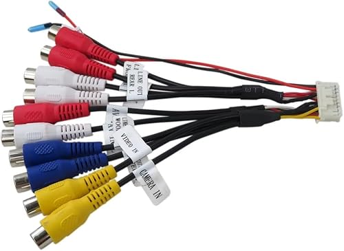 XDCPA10BT dual para pre-amplificador/salida de entrada AV de vídeo y cable de la cámara 18 Pin conector transmisión rápida disponible en Yaxa Guatemala