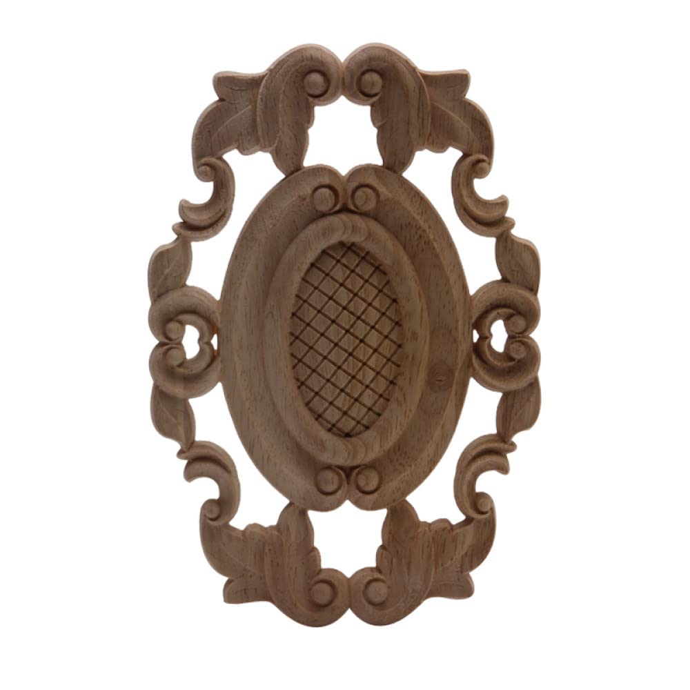 Applique bois rose sculptée C233 pour décoration de meuble