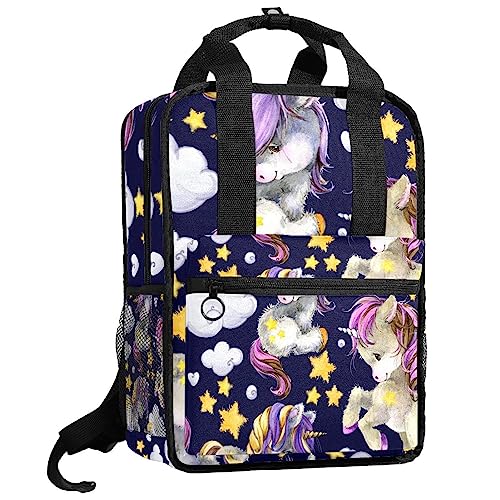 Sac à dos multicolore motif licorne, le cadeau idéal