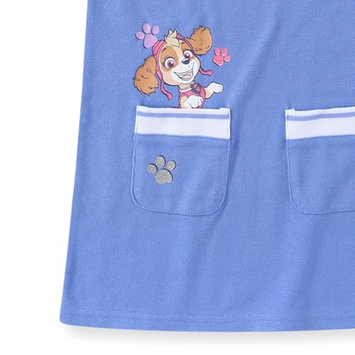 Paw Patrol Nickelodeon Skye Girls Sleeveless Tennis Dress with Pockets for Toddler and Big Kids4
