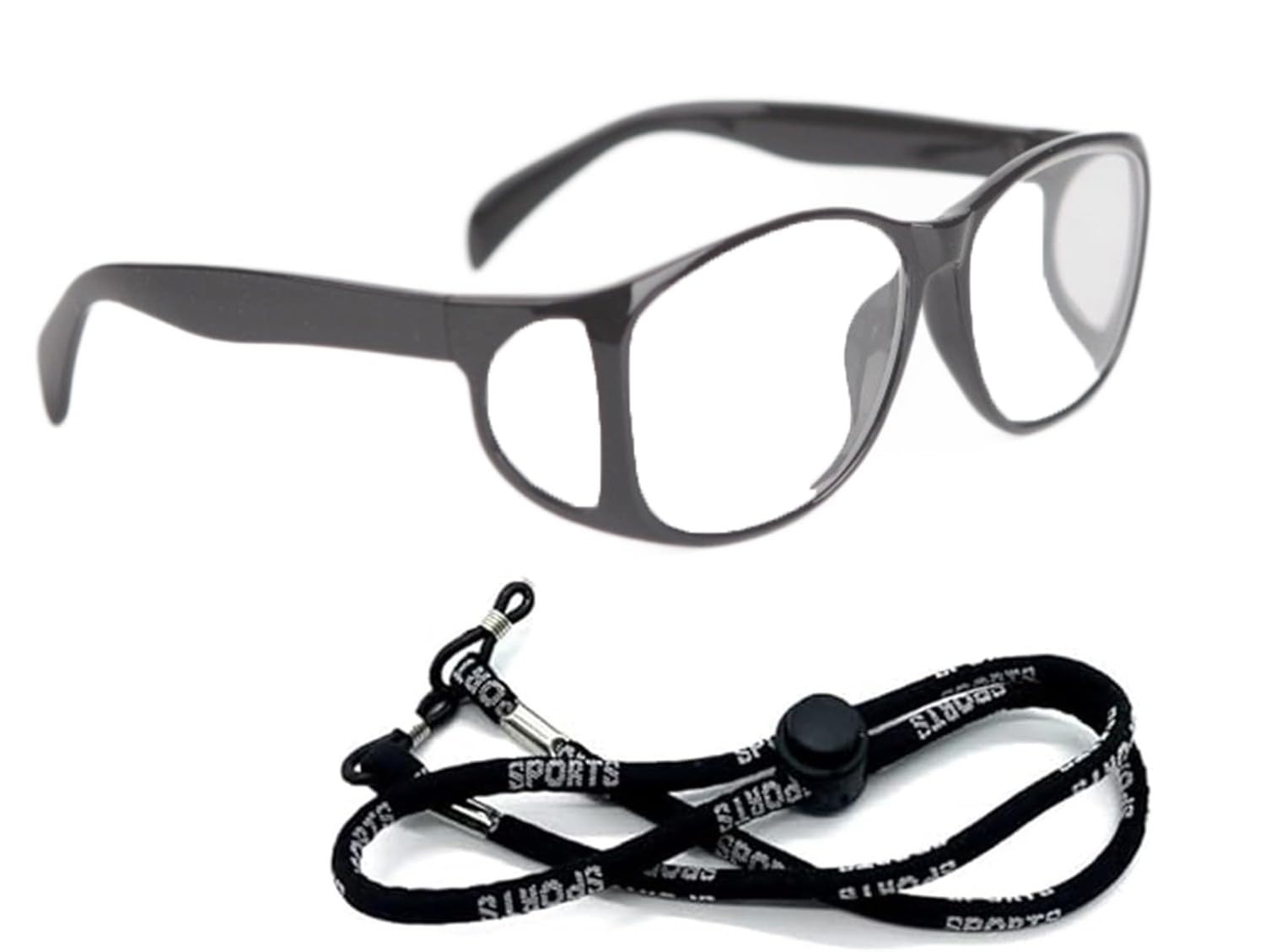 REHOOF Delantal De Plomo Gafas De Protección con Plomo contra Radiación De Rayos X: con Marco De Plástico Envolvente Y Protectores Laterales,Protección Ocular 0.75mmpb
