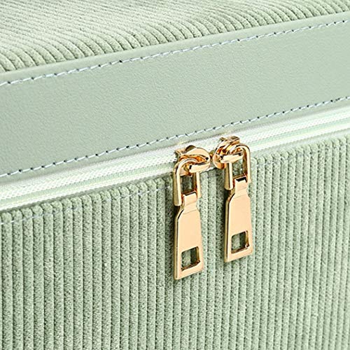 Fanuse Neue Kosmetikkoffer Make-Up-Tasche Koffer Reise-Aufbewahrungsbox Waschlappen mit GrooEr KapazittT DoppeltüRiger… – Bild 5