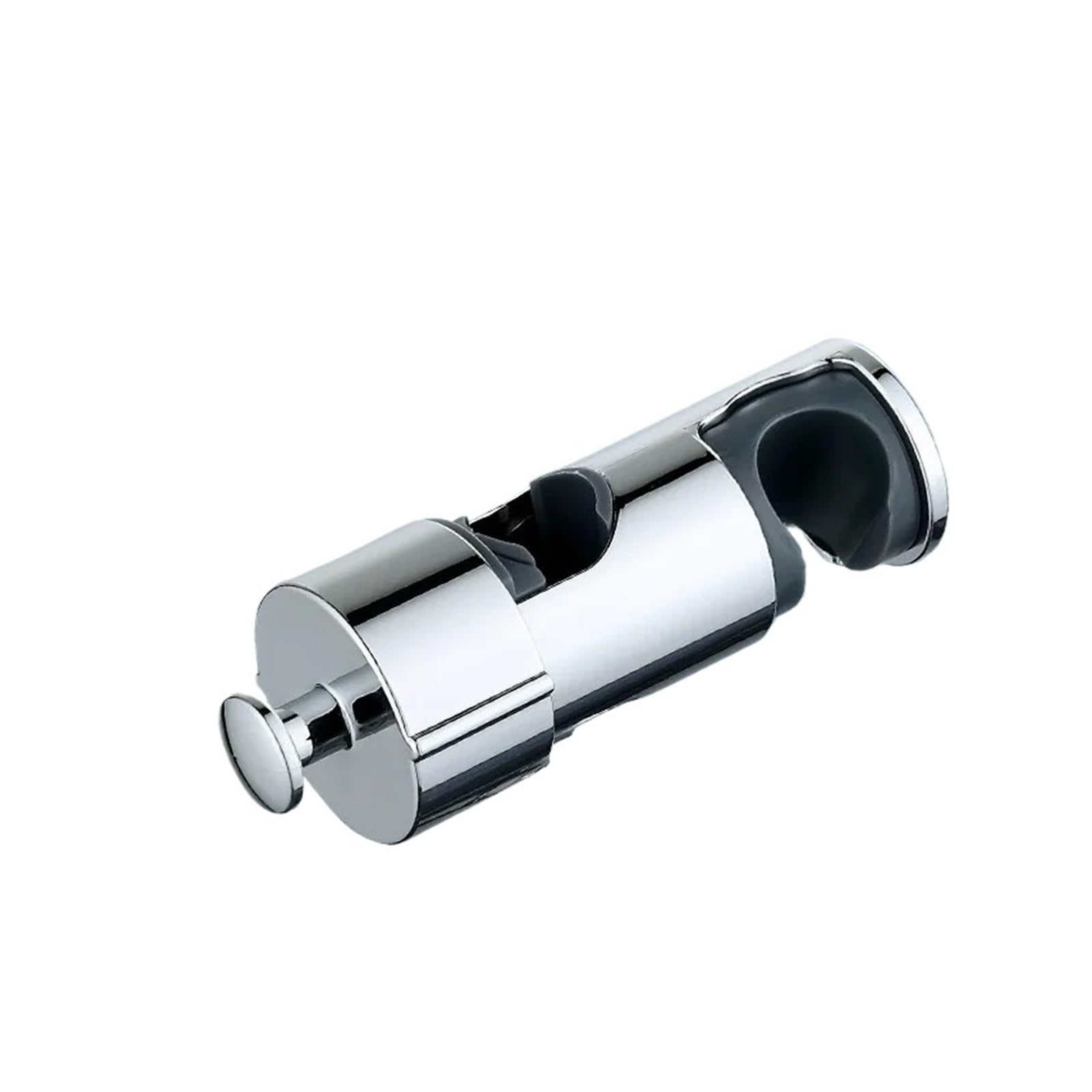 Kldcfhdr Silver 1Pcs Universal Abs Chrome Slide Bar Shower Holder(Silver)