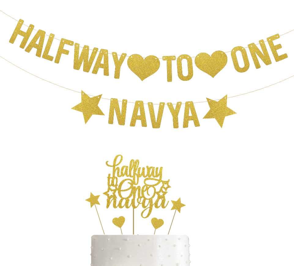 See full amazon price history chart for SVM CRAFT® Custmised Gold Glitter 1/2 Way to One Cake Topper and banner - Happy 6 Months Cake Topper - Half a Year Party Decors - Six Months Old Party Decorations SVM CRAFT® Custmised Gold Glitter 1/2 Way to One Cake Topper and banner - Happy 6 Months Cake Topper - Half a Year Party Decors - Six Months Old Party Decorations (B09SJ1C429) Amazon Price History, Amazon Price Tracker