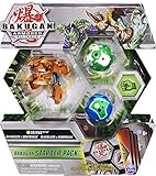 Bakugan Starter Pack 3-Pack, Sairus Ultra, Armored Alliance Collectible Action Figures