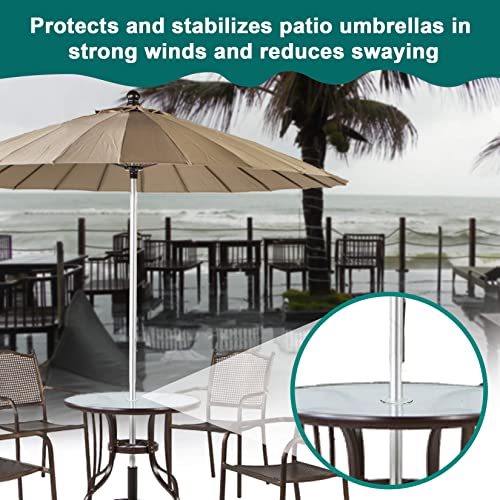 Sukh Patio Table Umbrella Hole Ring Umbrella Hole Ring And Cap Silicone Transparent Hole Couver Plug Hole Rings Set Umbrella Ring Caps 2 Sets For Patio Table Garden Parasol And Stand Base #TOP3