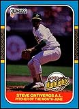 Baseball Trading Card 1987 Donruss Highlights #15 Steve Ontiveros EX/NM Athletics