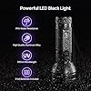 UV Flashlight Black Light, Consciot 51 LED 395nm Ultraviolet Blacklight, Portable Torch Light Pet Urine Detector for Dog/Cat Urine, Dry Stains, Bed Bug, Resin Curing, Matching with Pet Odor Eliminator