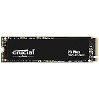 Crucial P3 Plus SSD 500GB PCIe Gen4 NVMe M.2 SSD Interno, Fino a 4.700 MB/s