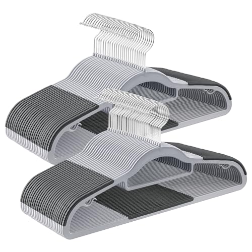 SONGMICS 50-Pack Slim Non-Slip Coat Hangers 16.5in Wide