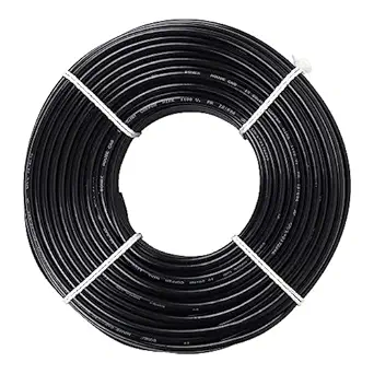 Bonex GOLD SuperFlex Pro- Flexible House Cable for Domestic & Industrial Connections Electric Wire (Black,10sqmm, 90 Meters)