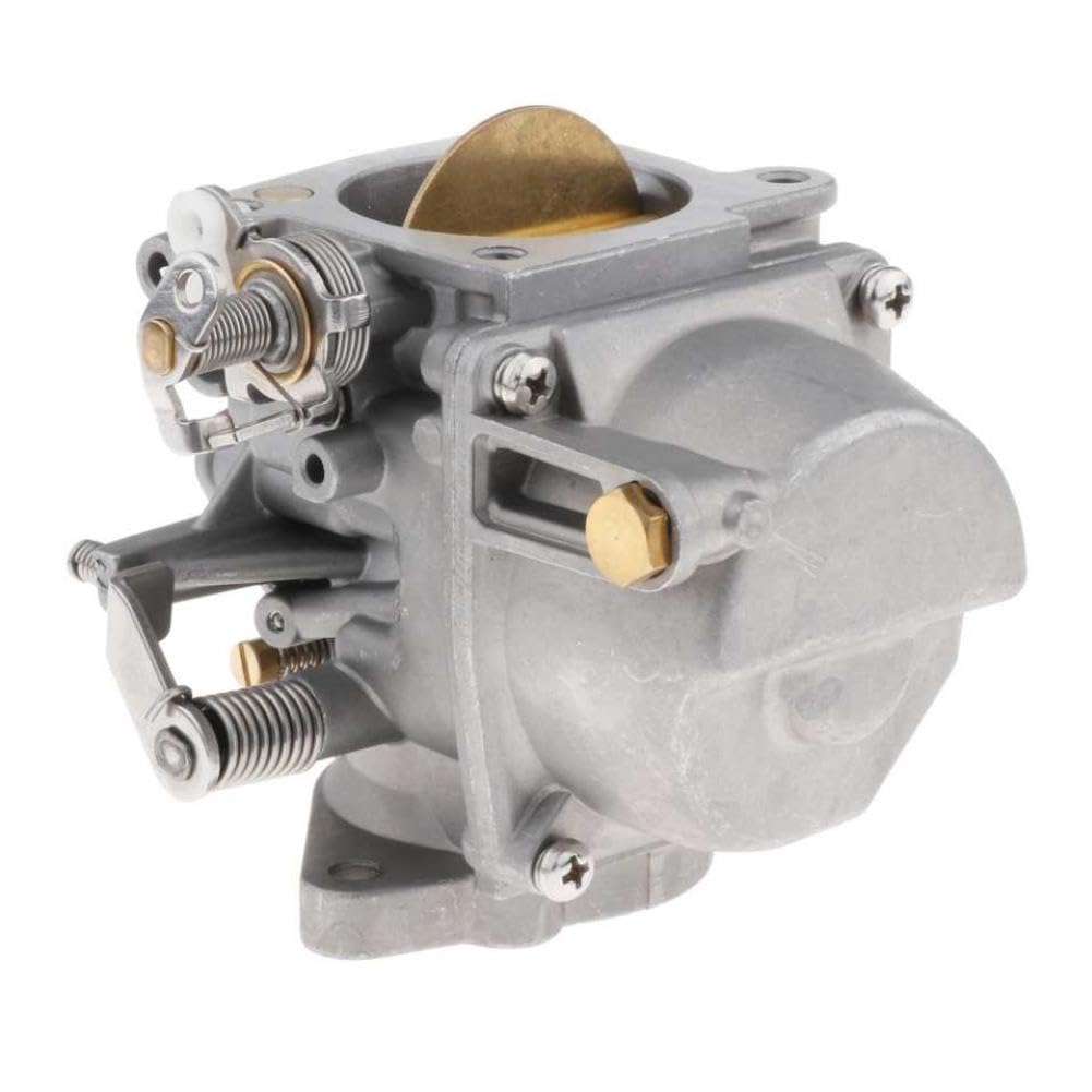Gruppo di ricambio carburatore in alluminio compatibile con motori fuoribordo a 2 tempi NS25C3 NS30A4