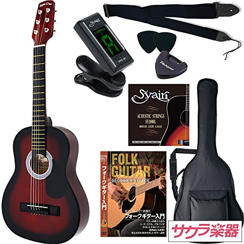 Amazon | Sepia Crue セピアクルー ミニアコースティックギター W-50