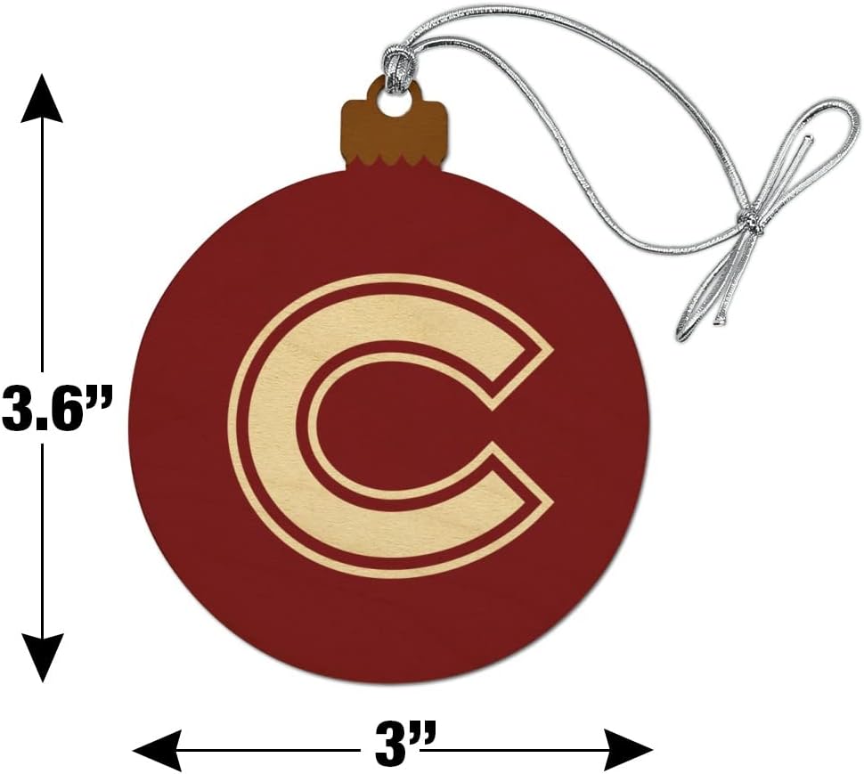 GRAPHICS & MORE Colgate University Primary Logo Wood Christmas Tree Holiday Ornament - Image 6