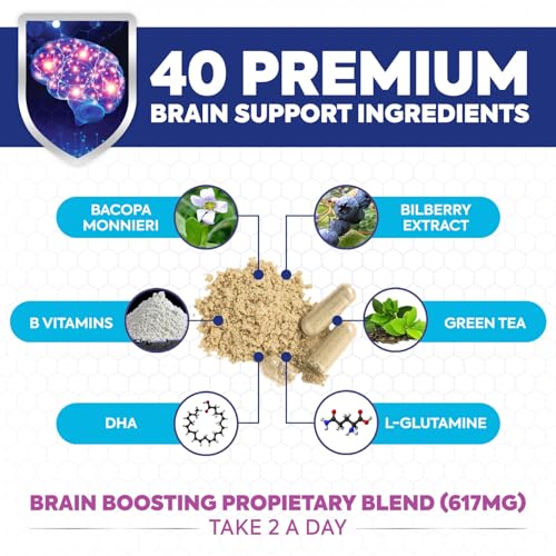 Health Nutrition Naturals LNBRAINSUPPLEMENT Brain Supplements For Memory And Focus thumb #2