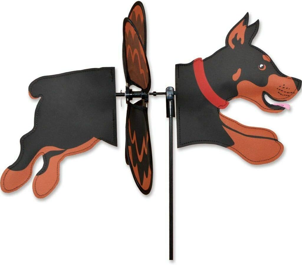 Premier Kites Doberman Petite Spinner & 6mm Deck Mount Bundle of 2 Items