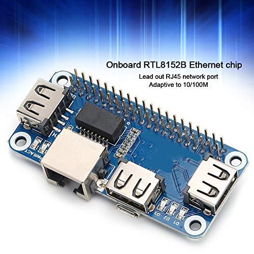 USB to Ethernet RJ45 Network Port Expansion Module Hub Splitter Board, 3 USB Ports Compatible with USB2.0/1.1(expanding board) - Image 2