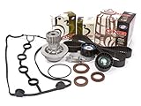 Evergreen TBK335VC Compatible With 04-08 Chevrolet Aveo 1.6L E-TEC II VIN 6 Timing Belt Kit Valve Cover Gasket GMB Water Pump