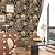 Laatse Boho Wallpaper Peel and Stick Dark Floral Wallpaper for Cabinet Vintage Contact Paper Waterproof Self Adhesive Removable Modern Wall Paper for Bedroom Stair Bathroom 17.5in x118in