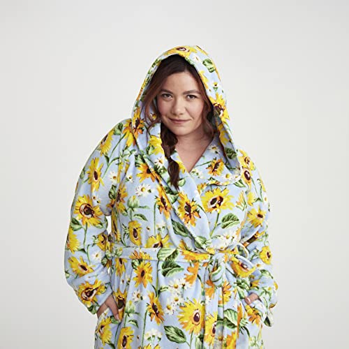Image of Vera Bradley Lightweight Fleece Robe (Extended Size Range)