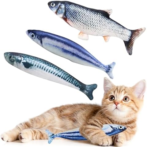 Catnip Fish Toys for Indoor Cats Cover