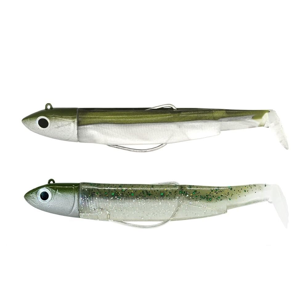 Double Combo Off Shore Black Minnow No.1-7cm - 6g - Kaki - Ghost Minnow - BM3035
