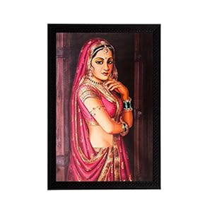 eCraftIndia Ragini’ Art Painting (Synthetic Wood, 36 cm x 1 cm x 51 cm)