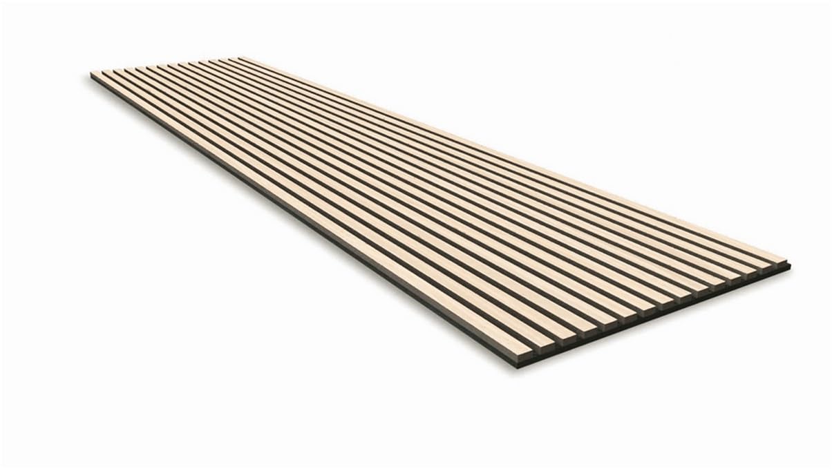 JANGAL Wandpaneel Solid 10000 MDF Furnier (2400x600x22mm) (Nature Oak)