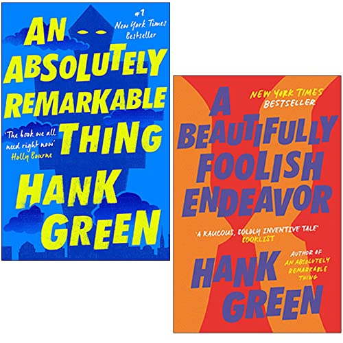 Image of The Carls Series 2 Books Collection Set By Hank Green (An Absolutely Remarkable Thing, A Beautifully Foolish Endeavor)