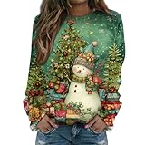 Genérico Sudadera Navidad, Jersey Friki, Friki Vestir Papa Prendas Christmas Sweater Funny, Cenefas Punto Camisetas Mujer, Pareja Baratas Jersey Familiar Navidad, M