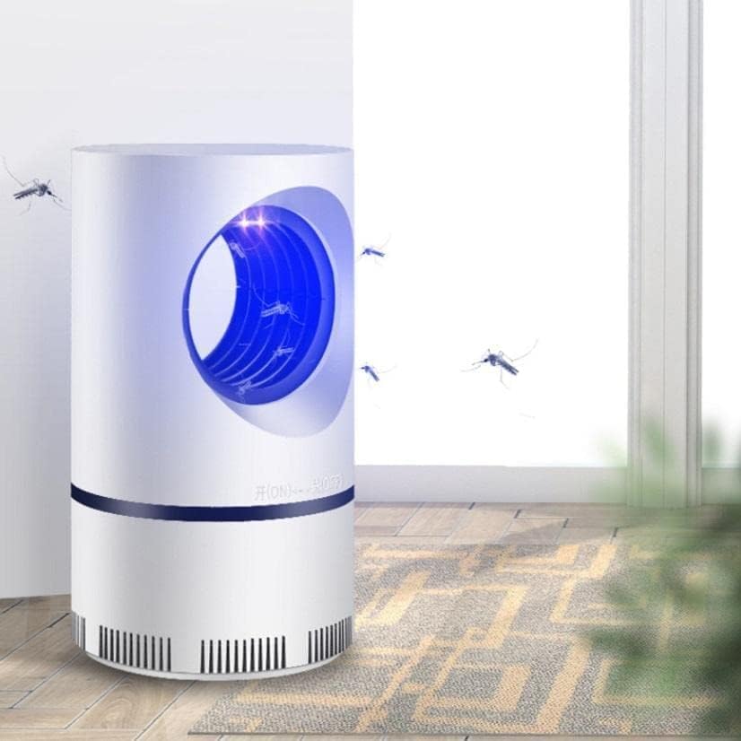 Image of Electric Mosquito Killer Lamp UV LED Bug Zapper Trap, USB Powered Insect Killer Light Chemical-Free Mosquito, Fly & Bug Control Lamp for Indoor Home, Bedroom & Kitchen Use (White)