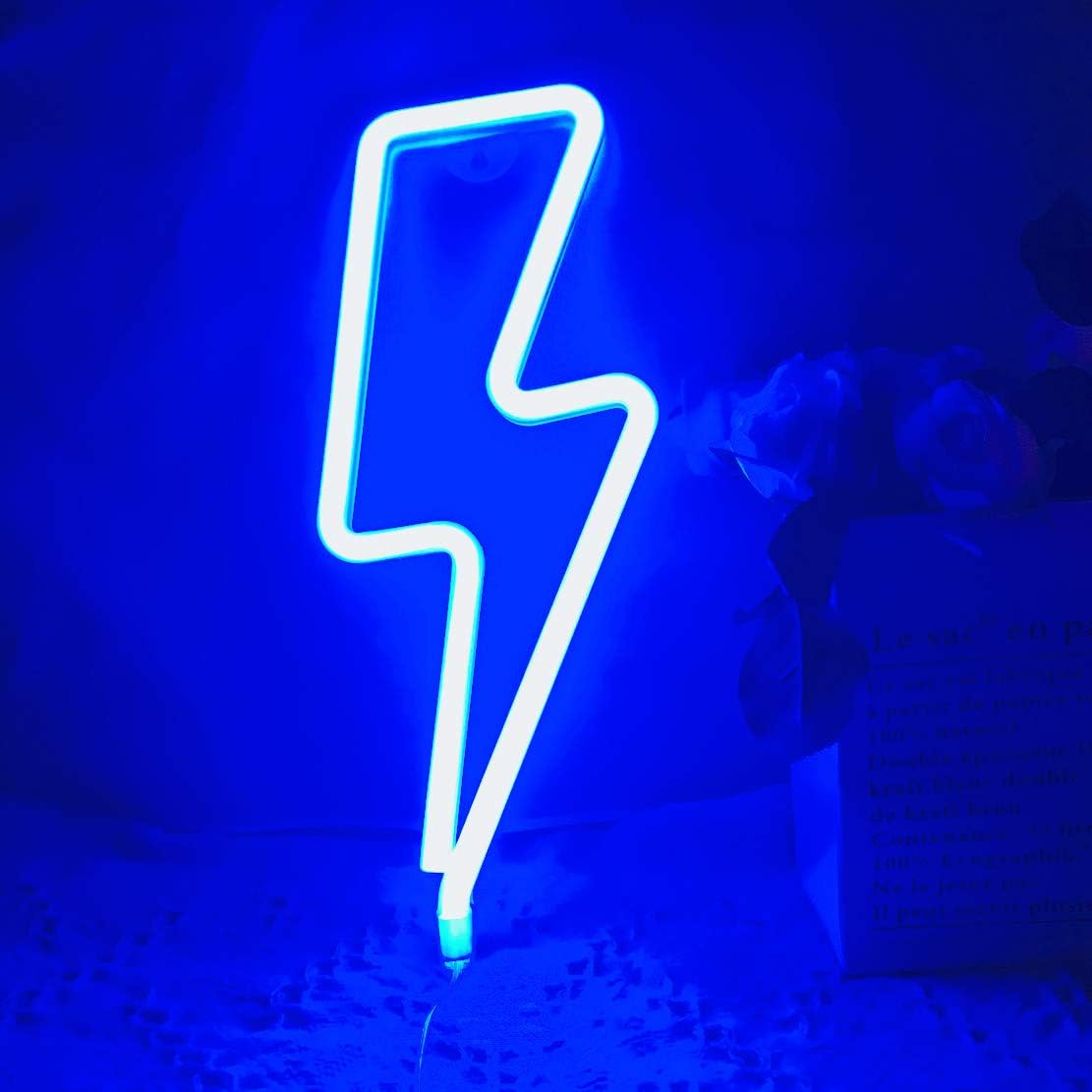 insegna luminosa al neon per adolescenti