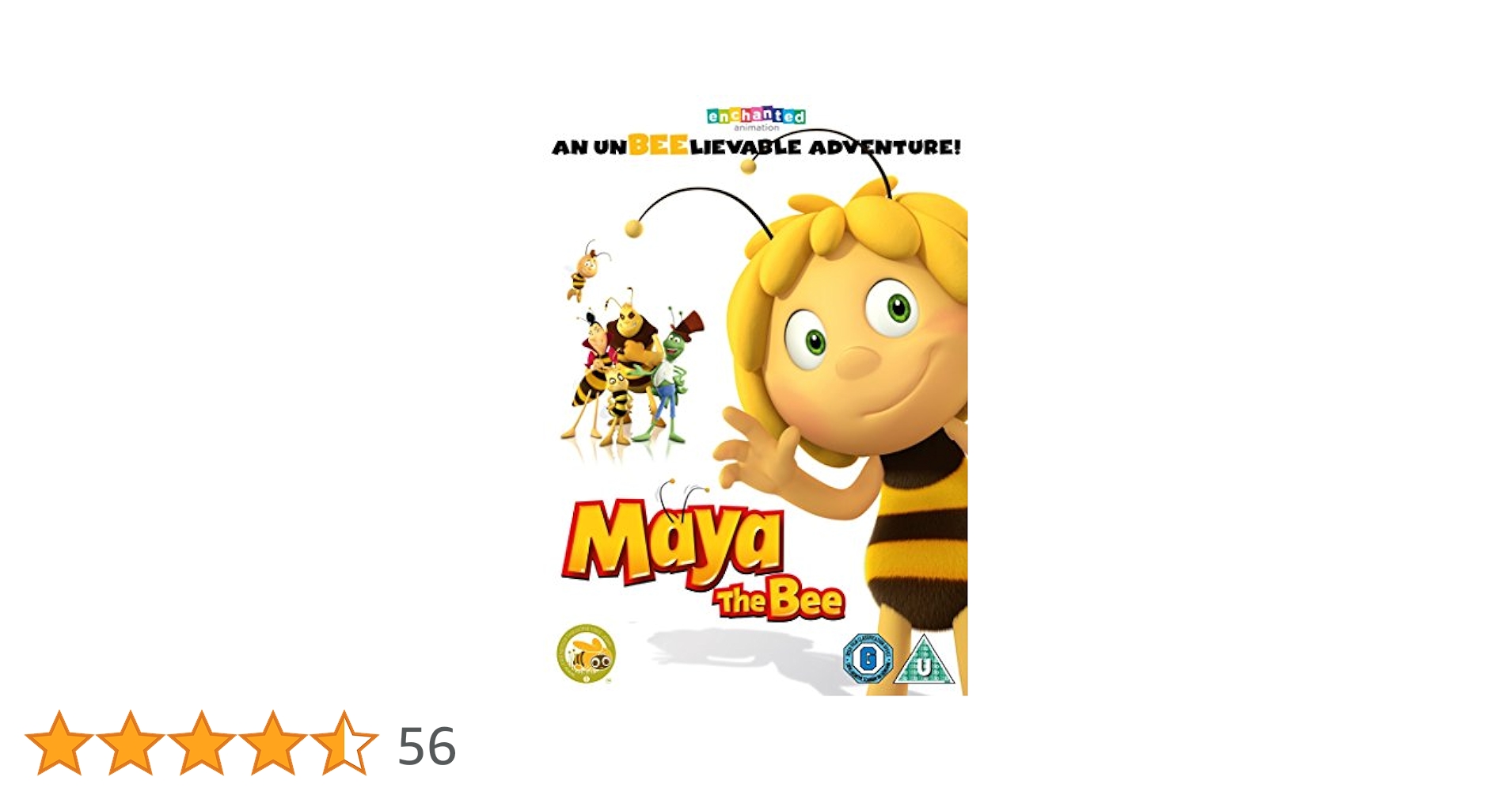 Maya The Bee [DVD]: Amazon.co.uk: Alexs Stadermann, Barbara