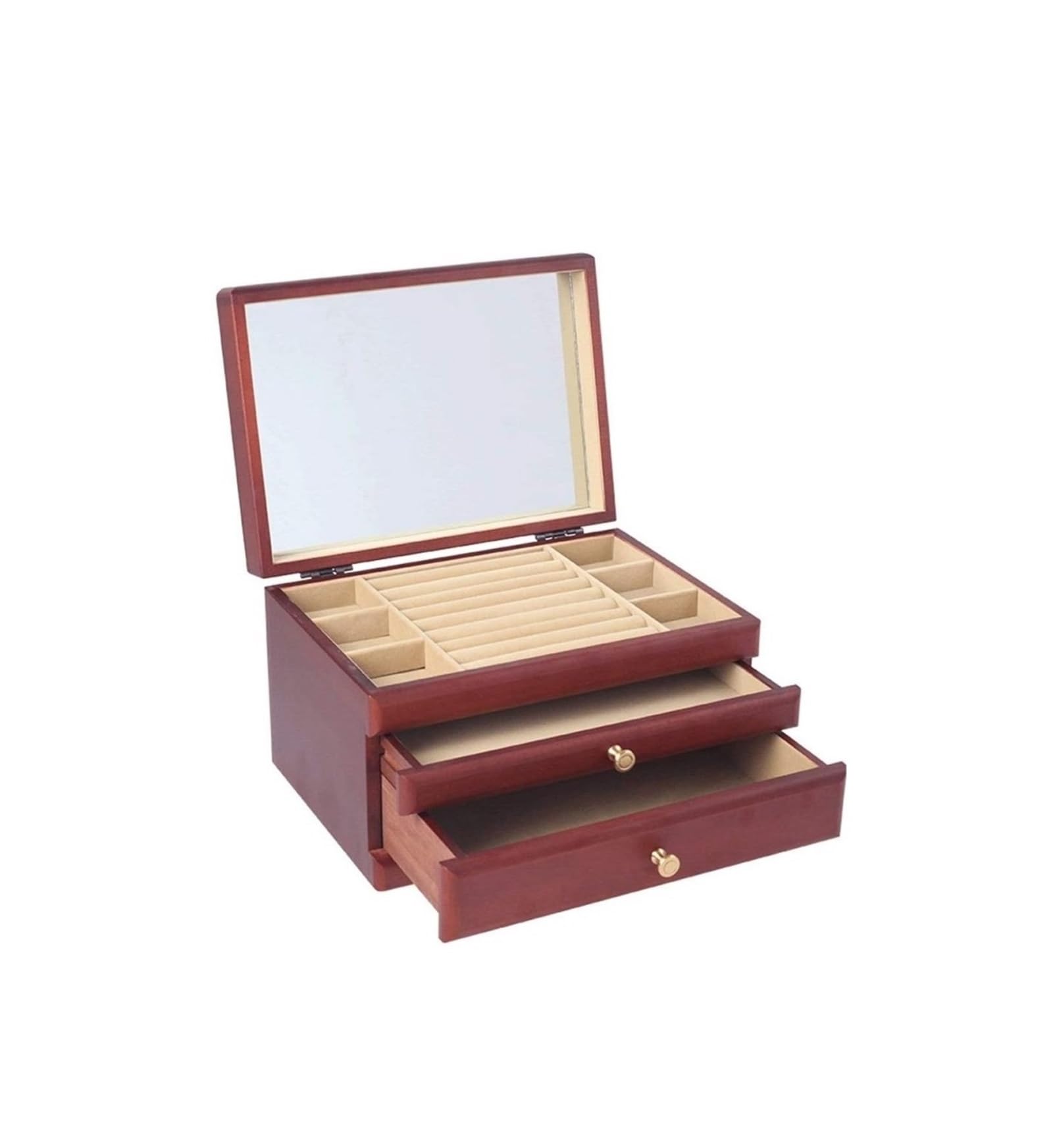 Coffret à bijoux en bois cadeau idéal pour montres et colliers femmes