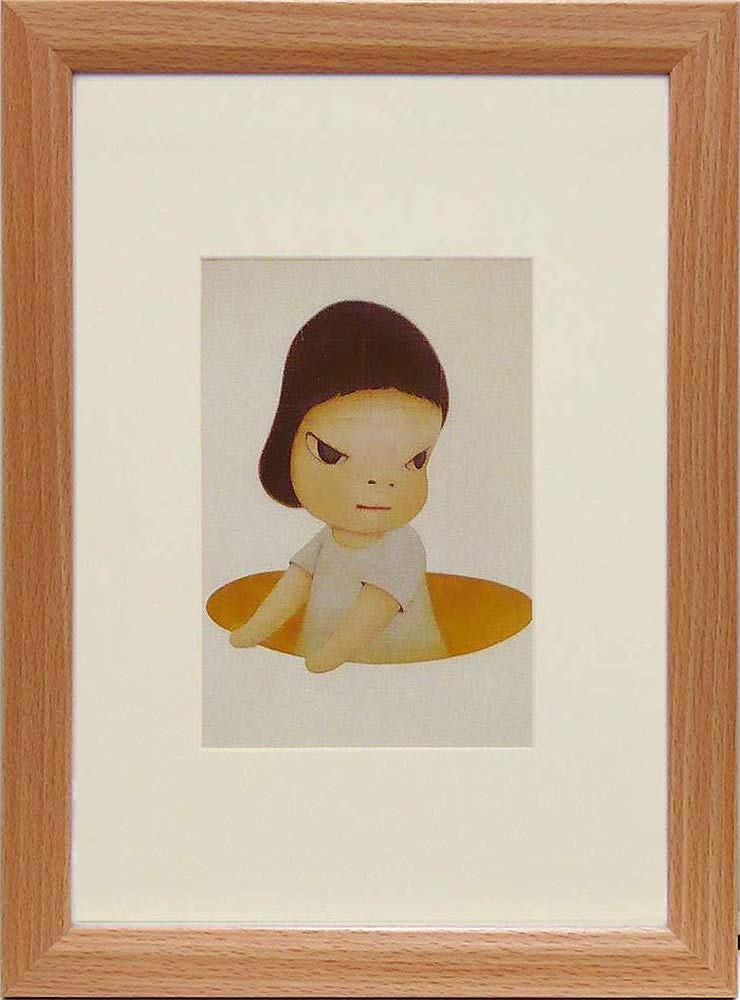 SF36 奈良美智 missing in action アートプリント 額装品