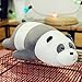 Oujppc Schönes Panda-Plüsch-Kuscheltier, Wir Nackten Bären Bequeme Kissen Raumdekoration Umarmen, Kinder Weihnachten 28Cm
