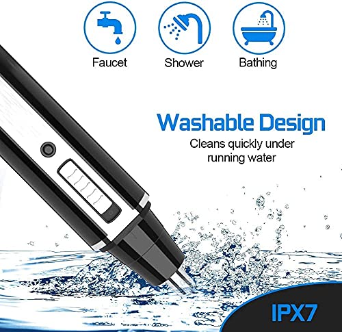 Cleanfly Nasenhaarschneider und Nasenhaartrimmer Herren USB 4 in 1 Set Schmerzloser und Nasen- und...